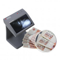 Детектор банкнот CASSIDA Primero Laser, ЖК-дисплей 11 см, просмотровый, ИК, антитокс, спецэлемент