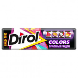 Жевательная резинка DIROL (Дирол) Color 