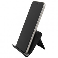 Подставка для телефона / смартфона / планшета настольная, MOBILITY, черная, УТ000032805